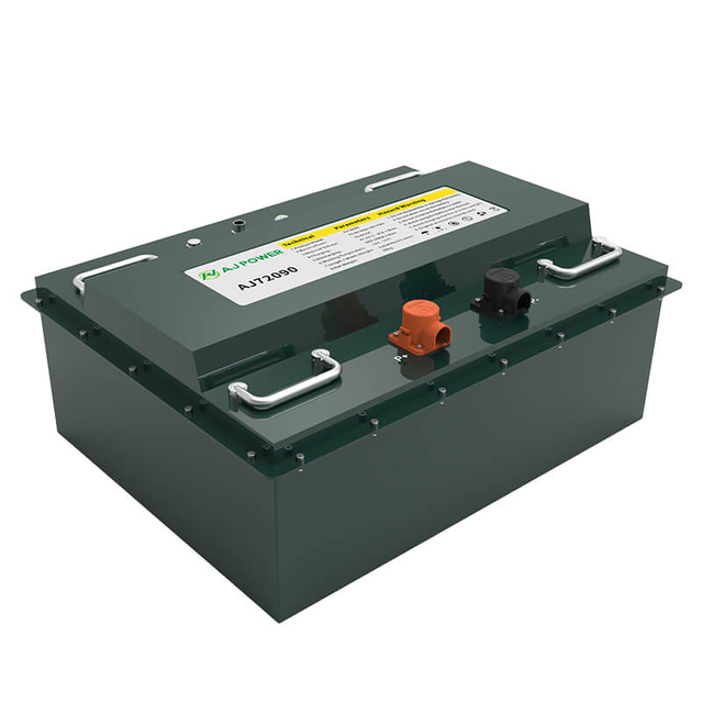 Batterie de puissance de pointe pour véhicule électrique AJ72090 76,8 V 90 Ah